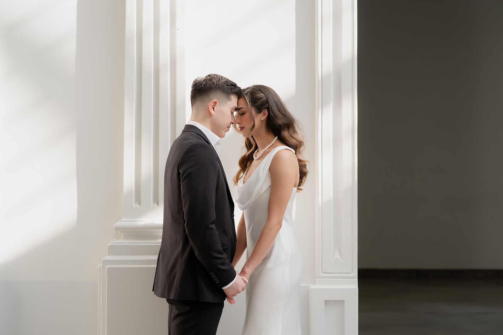 Kelsey Margarita and José Elías engagement portrait